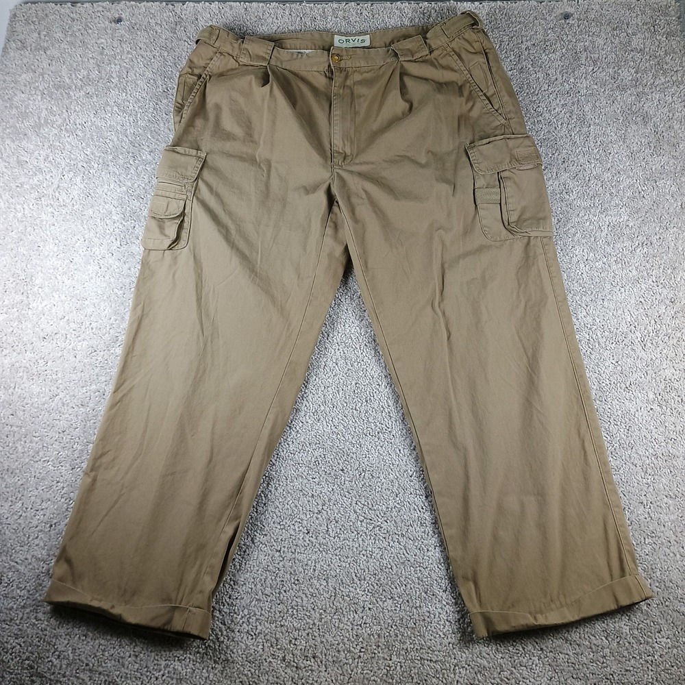 Orvis Cargo Pants Hiking Fishing Tactical Camp Outdoor Men's Size 40 Pockets